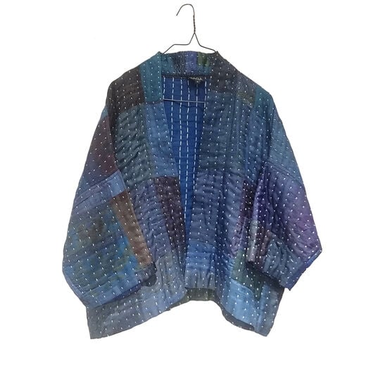 Kantha silk jacket