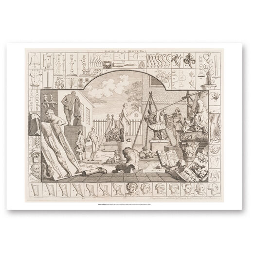 Analysis of Beauty print by William Hogarth