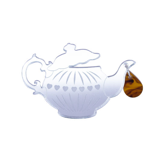 Teapot brooch by Tatty Devine