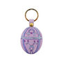 Lilac egg keyring