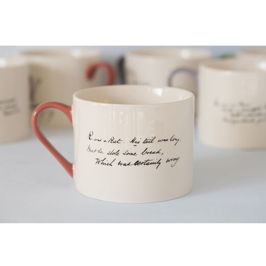 Edward Lear alphabet mug - R