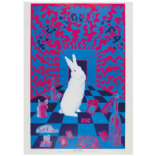 White Rabbit print