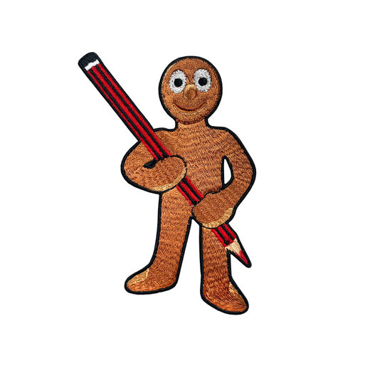 Morph embroidered patch