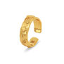 Celestial gold fingertip ring by Ottoman Hands