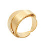 Gold wrap ring by Fo.Be