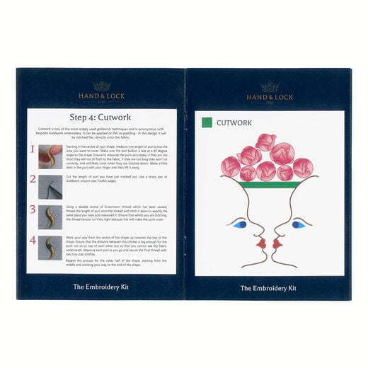 Schiaparelli: Fashion Becomes Art  embroidery kit