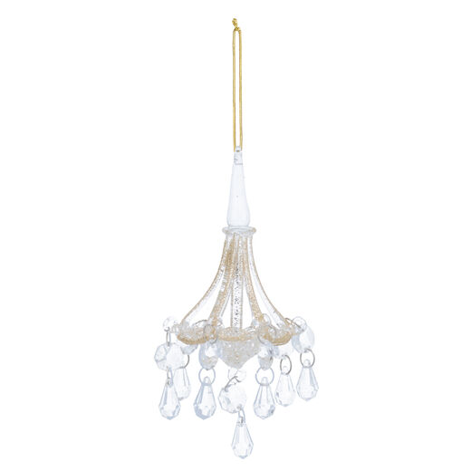 Chandelier glass decoration