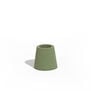 Olive green candleholder