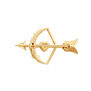 Cupid&rsquo;s bow and arrow brooch by Fable England