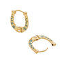 Horseshoe hoop earrings by Fable England