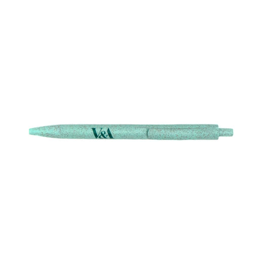 V&A green recycled pen