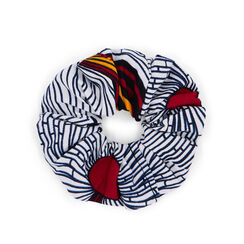 Ewa wax print cotton scrunchie
