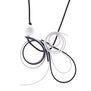 Swirl silicon necklace by Samuel Coraux