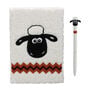 Stationery set soft notebook and pen of Shaun the Sheep