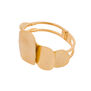 Two disc cuff bracelet by Fo.Be