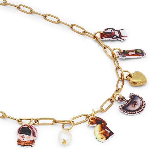 Memories of a Chair charm necklace by Pindex Studio