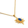 Lapis lazuli star pendant necklace by Ottoman Hands