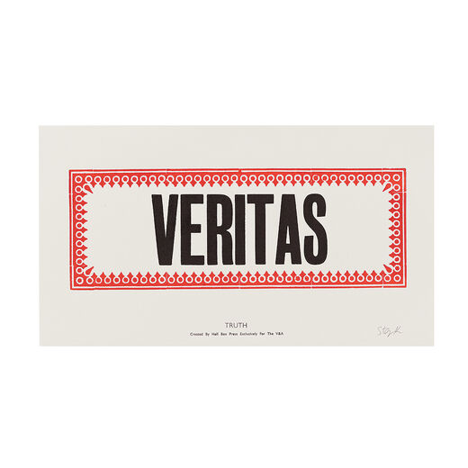 V&A Veritas print