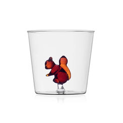 Squirrel tumbler glass by Ichendorf Milano