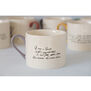 Edward Lear alphabet mug - Q