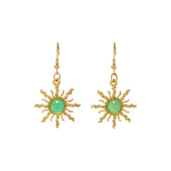 Sun hook earrings