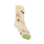 Raspberry parfait cotton socks