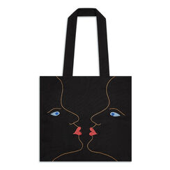 Schiaparelli: Fashion Becomes Art embroidered tote bag