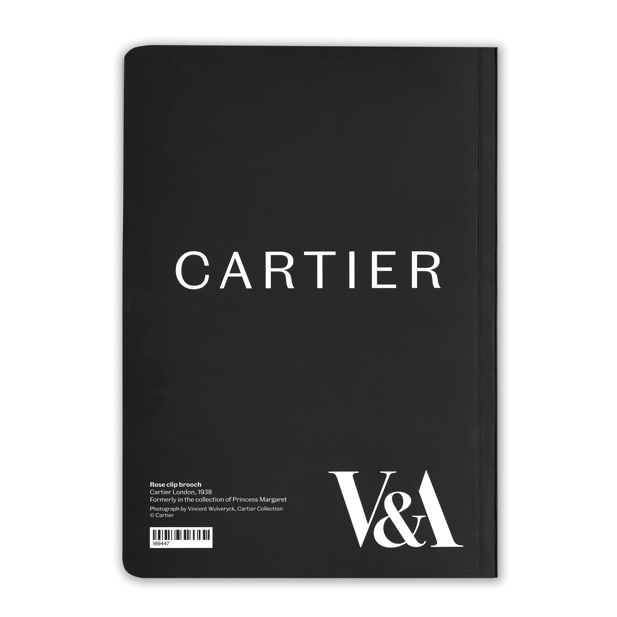 Cartier Notebook: Rose Brooch A5 Notebook | V&A Shop
