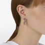 Giverny waterlily drop earrings by Michael Michaud