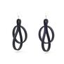 Teardrop hook earrings by Samuel Coraux
