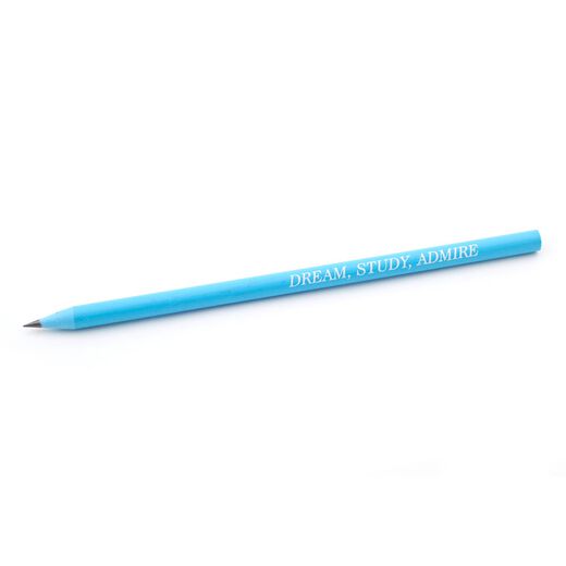 V&A: Blue souvenir pencil