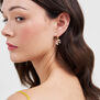 Love dove huggie earrings by Fable England