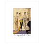 The Judgment of Paris by George Barbier mounted print