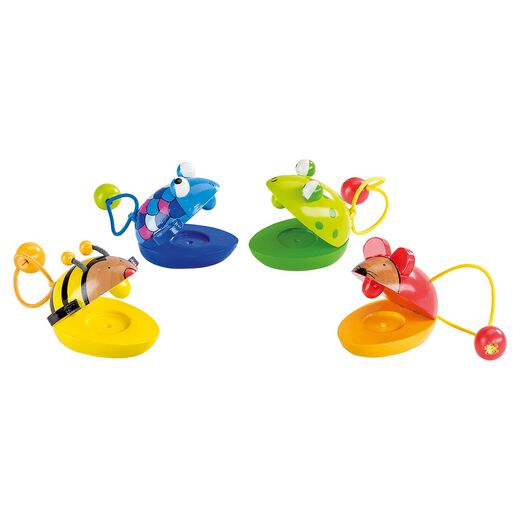 Animal castanets - assorted