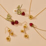 Strawberry blossom brooch by Michael Michaud