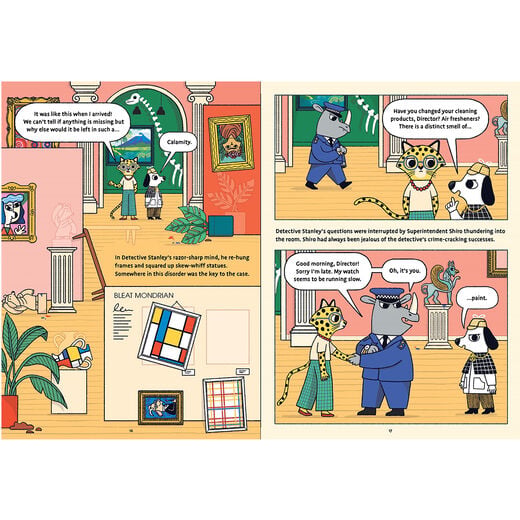 Detective Stanley and the Mystery at the Museum