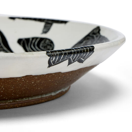 Platter plate by Kenichiro Inoue