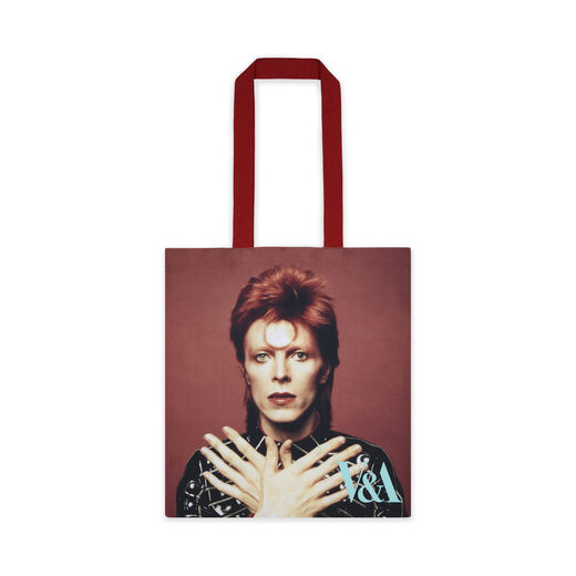 David Bowie portraits mesh top & tote bag