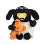 Timmy plush soft toy, hugging a small teddy. Made with soft, cuddly fabric and detailed stitching