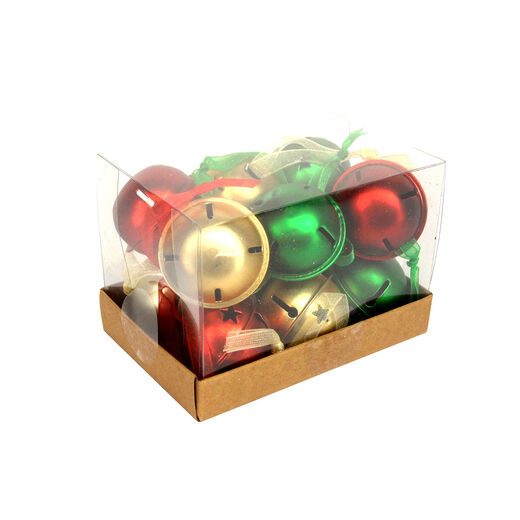 Multi jingle bell decoration box