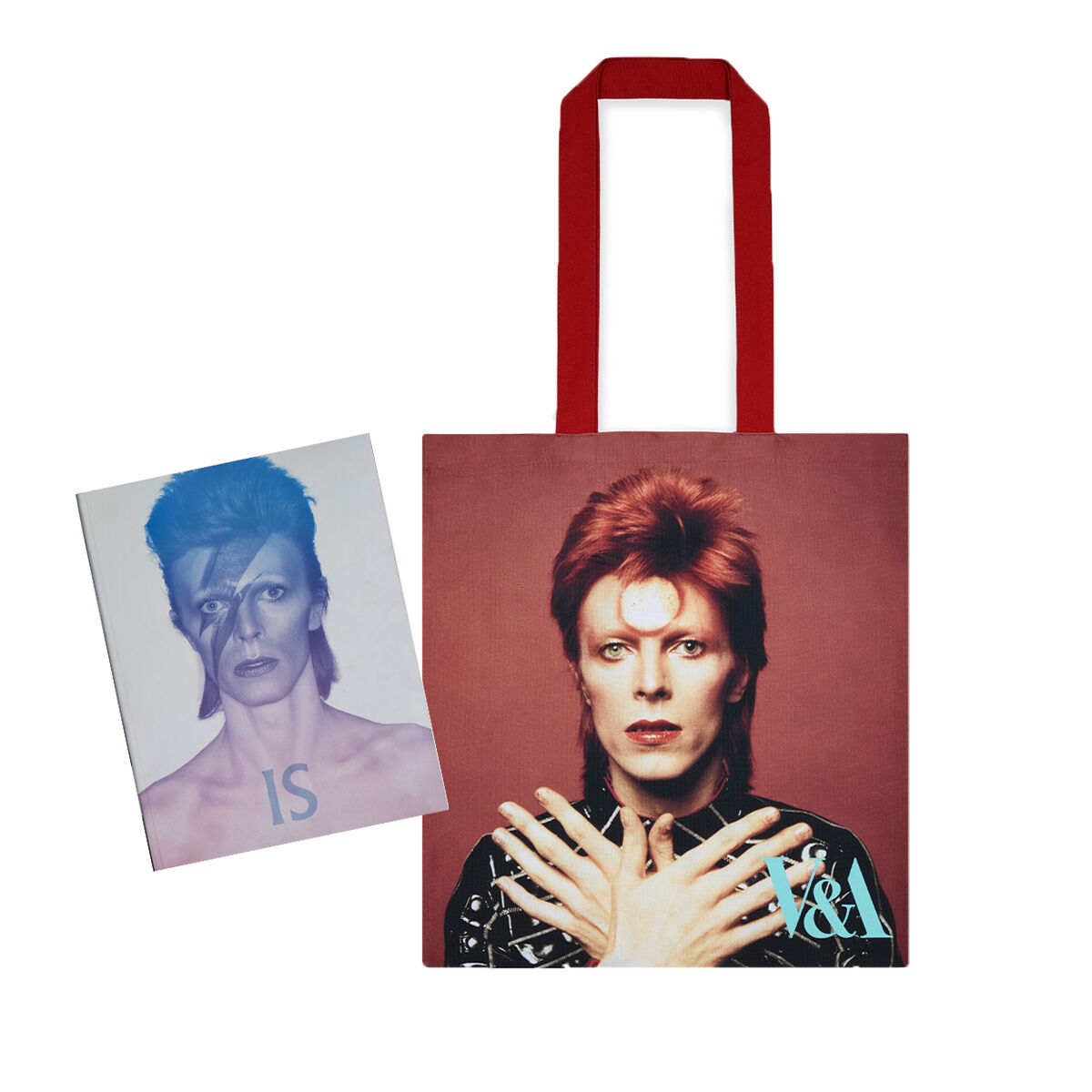 David Bowie exhibition book and tote bag | Exhibition ranges | V&A