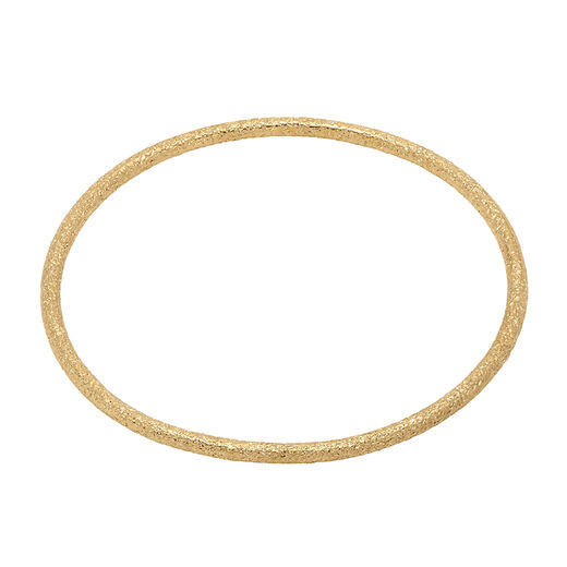 Sandy textured bangle by Mirabelle
