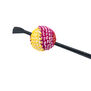 Shibori ball hairpin