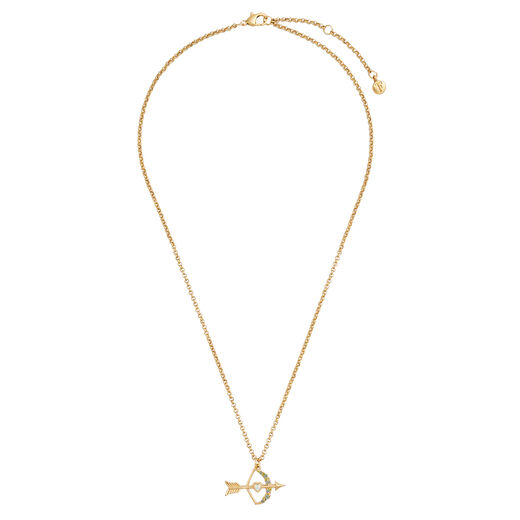 Cupid&rsquo;s bow and arrow necklace by Fable England