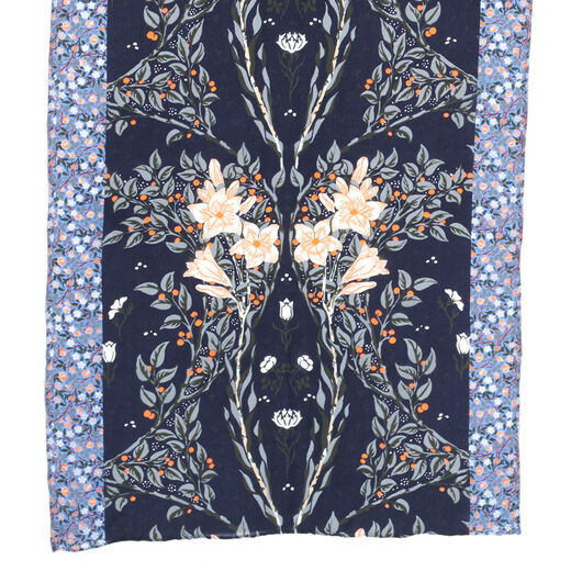 Walter Crane Lilies silk scarf
