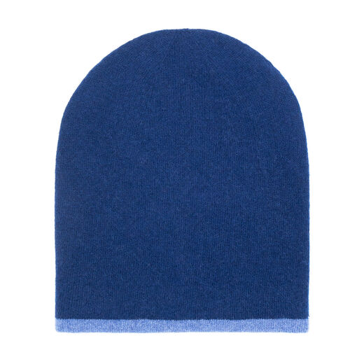 Navy dusty blue reversible hat by Santacana