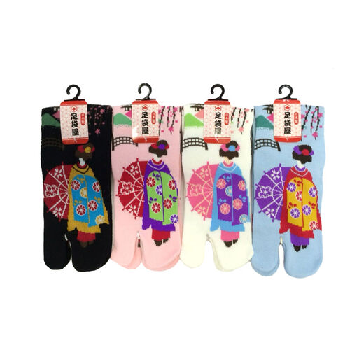 Women’s kimono tabi socks - assorted