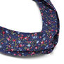 Navy floral soft headband