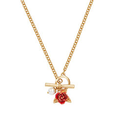 English rose toggle necklace by Fable England