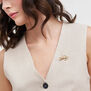 Cupid&rsquo;s bow and arrow brooch by Fable England